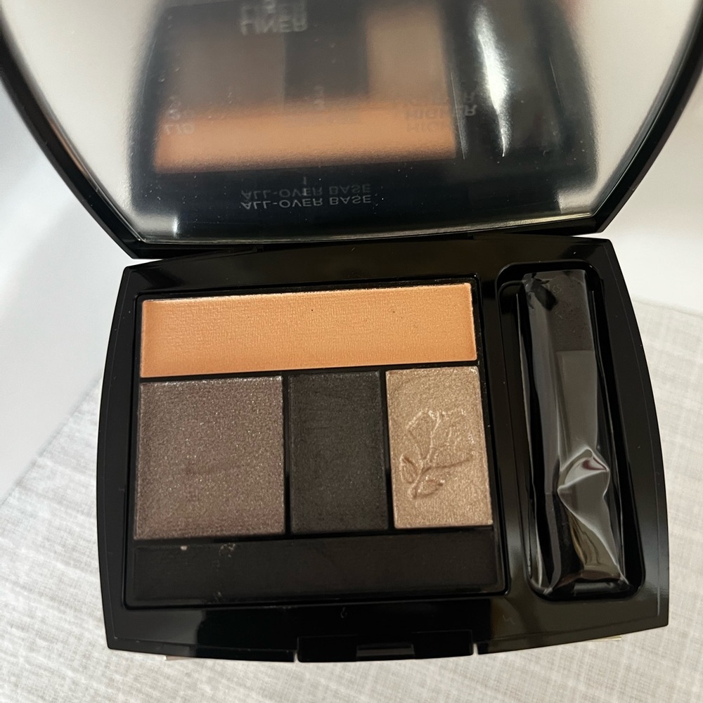 Lancome Eyeshadow Palette - Black, Brown, Gold, Cream